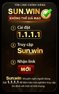 Cài đặt 1.1.1.1 Sunwin