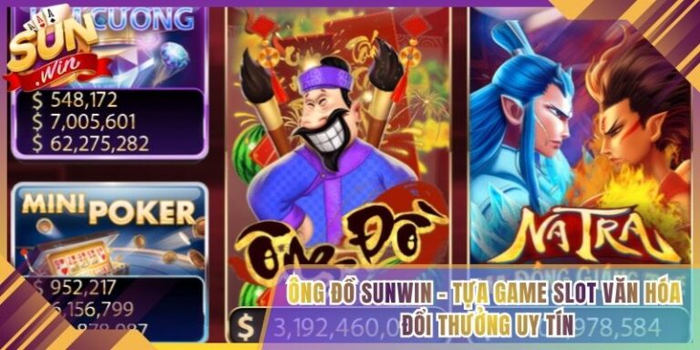 Ông Đồ Sunwin - Tựa Game Slot Văn Hóa Đổi Thưởng Uy Tín